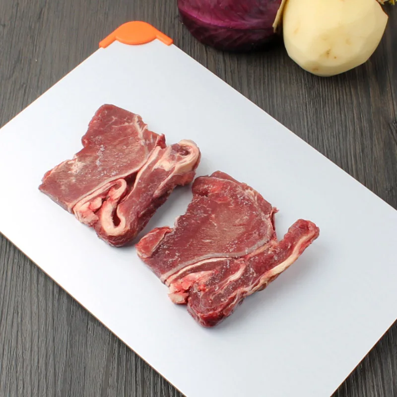 Mrosaa 15x20 Aluminum Fast Defrosting Tray Thaw Frozen Food Meat Fruit Quick Defrosting Plate Board Defrost Kitchen Gadget Tool