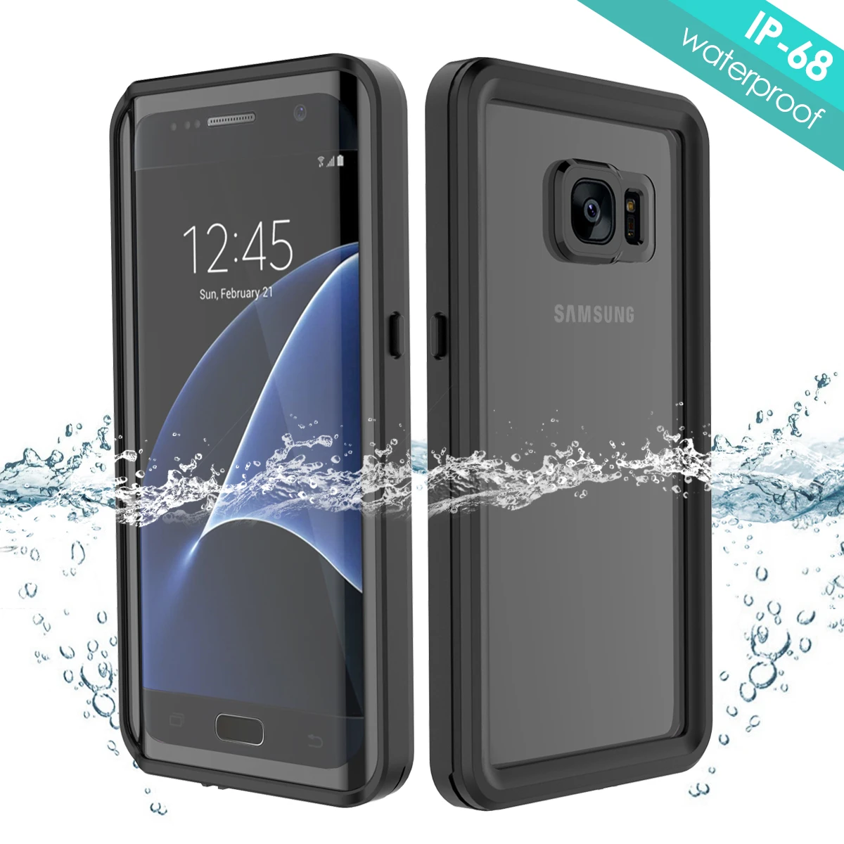 

Waterproof phone cases For Samsung Galaxy S7 Edge Case 360 Degree Protection Shockproof phone cover for Samsung Galaxy S7 Edge