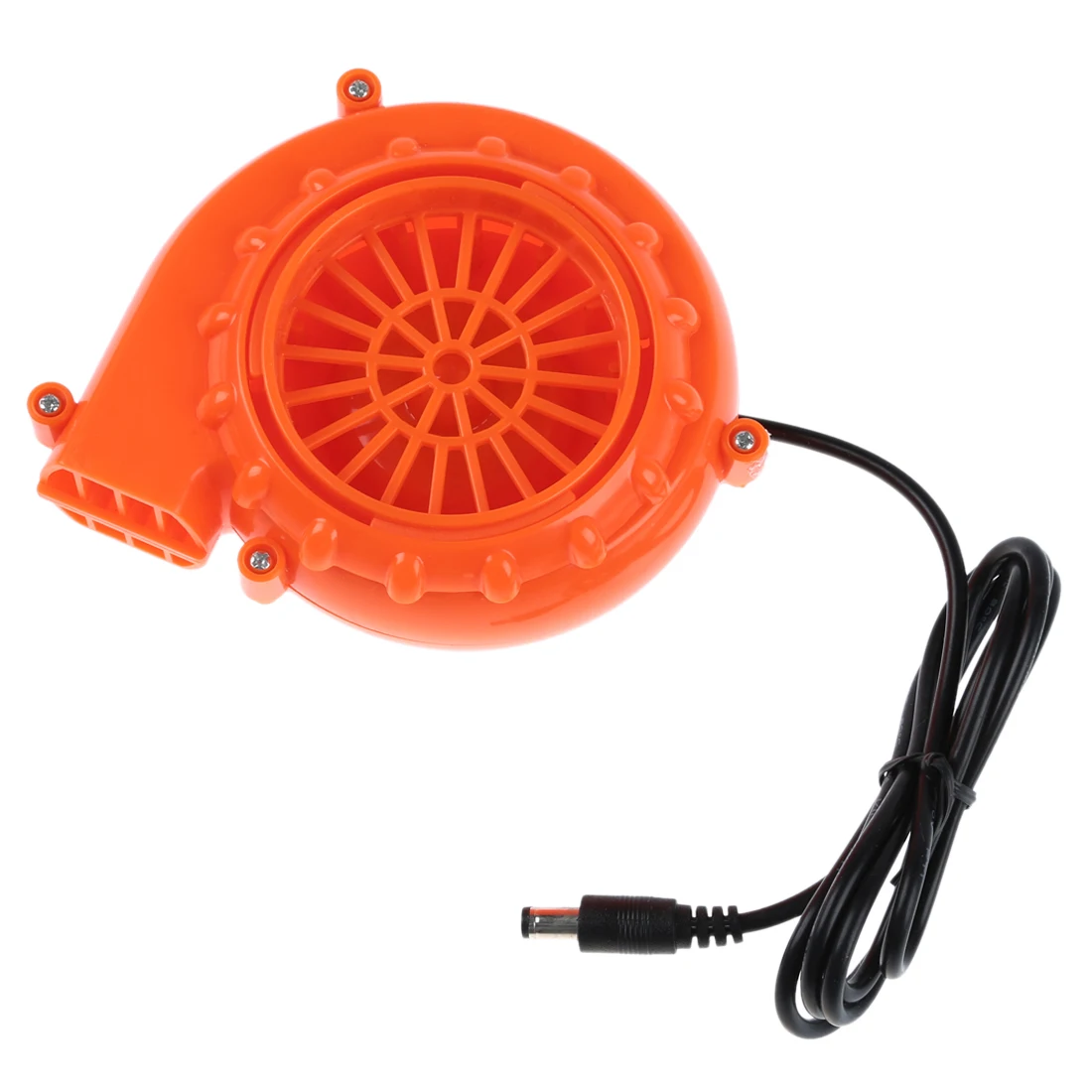 Миниатюрный вентилятор для головы талисмана надувной костюм 6 в питание 4xAA сухая батарея оранжевый он используется для режима газа, надувной