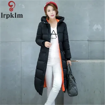

2019 Winter Jacket Women Plus Size Coat Women Long Jacket Winter Jacket Women's Hooded Long Winter Coat Women's Printing WZ907