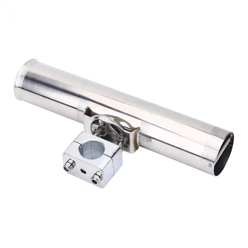 

Fishing Rod Holder Stainless Steel Kayak Boat Fishing Pole Support Clip Fishing Boat Rail Side Mount Pole Bracket Accessories