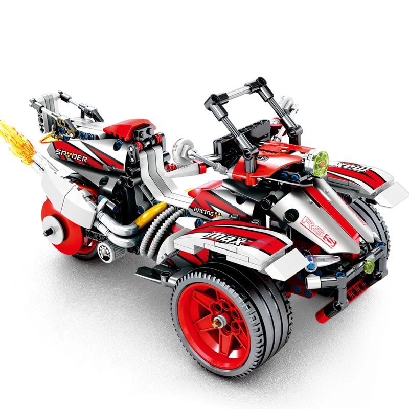 

511PCS Pullback Off-Road Vehicles Car Building Blocks Compatible legoingly Technic Car DIY Bricks Educational Toys for Children