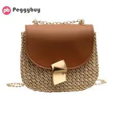 Брендовая Летняя женская сумка на плечо ручная работа изысканные соломенные сумки тканые лоскутные модные пасторальные Ротанговые сумки для девочек bolso mujer