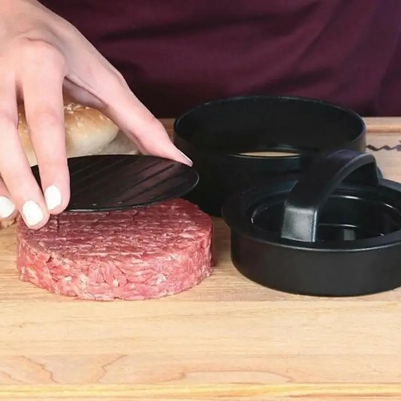 3 шт./компл. круглая форма гамбургера Пресс из нержавеющей стали для бургеров из мяса пресс-форма для гамбургера говядины Прямая поставка