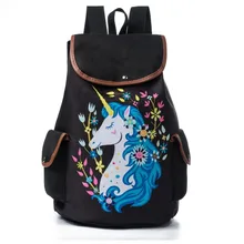 2019 Waterproof Women School Backpack Shoulder Bags Cute Lovely Shoulder for Teenage Girls Female Animal Printing Travel Bags cute waterproof women backpack flamingo pattern lady travel bookbag animal printing school bags for teenage girls