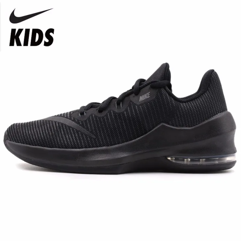 

Nike Kids Air Max New Arrival Original Breathable 2018 Winter New Pattern Motion Running Shoes#943810-001