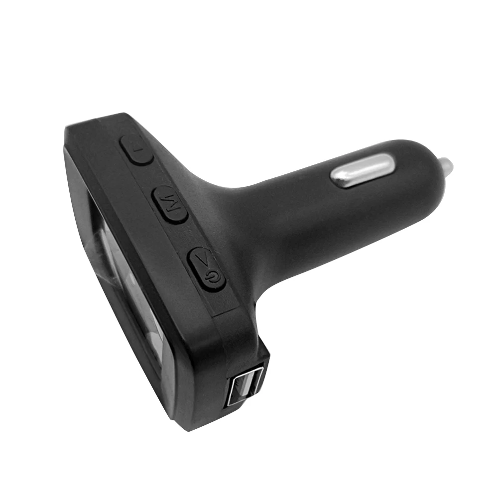 Tire Pressure Monitoring System Wireless TPMS Cigarette Lighter Plug with 4pcs Internal Sensors Temperature Pressure LCD Display