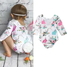 New Newborn Baby Girl Backless Romper Playsuit Bunny Tail Jumpsuit Outfits Clothes Costume Cute Clothes pudcoco cute newborn kids baby girl infant lace romper dress jumpsuit playsuit clothes outfits
