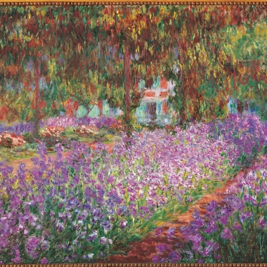 Monets Garden At Giverny Poster Print (36 x 24) | Дом и сад