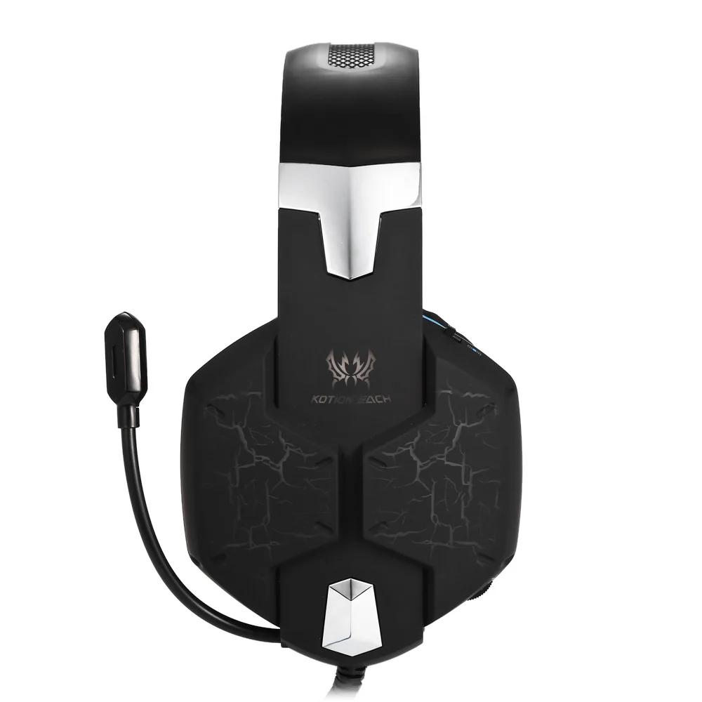 KOTION каждый G1100 USB игровая гарнитура вибрации с 7 RGB светодио дный свет 50 мм драйвер