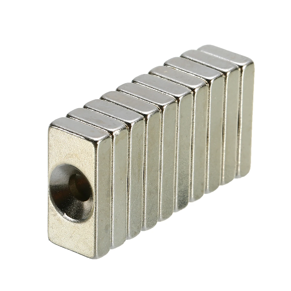 Buy 10Pcs/Set N50 Hole Ring Block 4mm Round