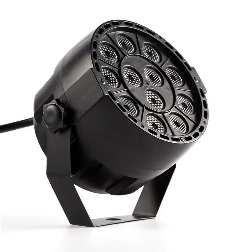 

Party Decoration Sound Control LED Colorful Projection Stage Light Lamp User Manual 12W 4 8 DMX Channels