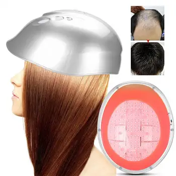 

Hair Loss LLLT 160 Diodes Hair Growth Regrowth Helmet Reduce Hair Loss Cap Hair Treatment Silver Beard Oil