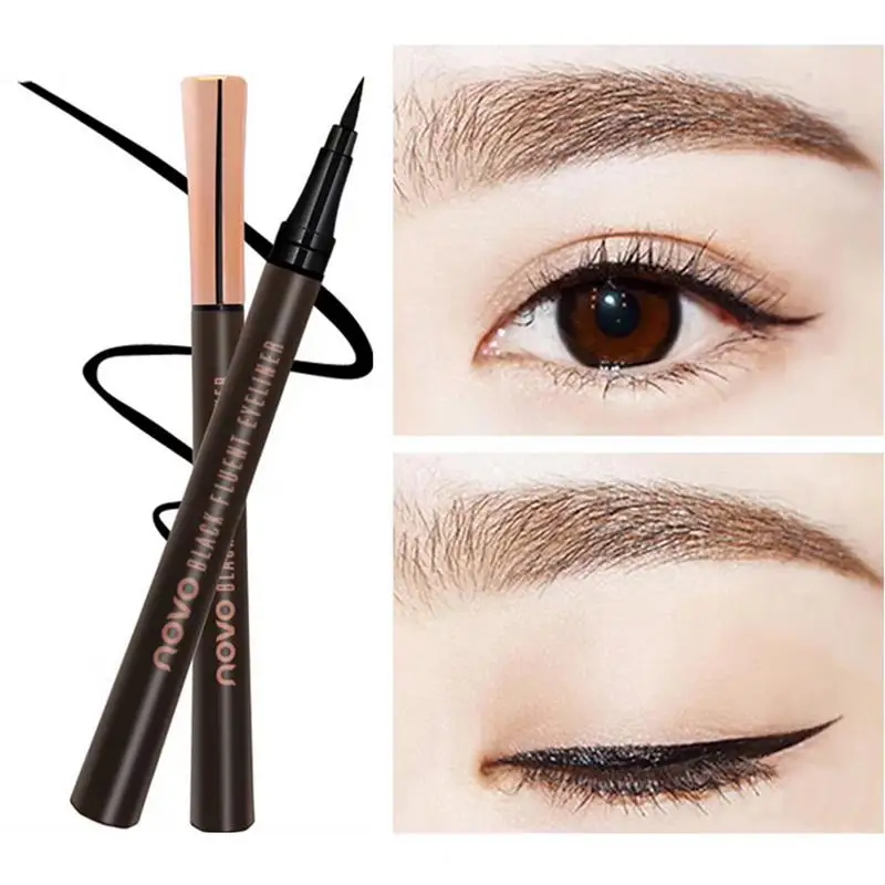 

Waterproof Sweat-Proof Quick-Drying Not Blooming Ultra-Fine Eyeliner Pen Eye Pencil Long-lasting Eyeliner For Woman