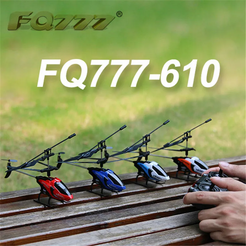 Professional RC Drone Quadcopter FQ777-610 Mini Helicopter 3.5CH 2.4GHz Mode 2 RTF Gyro FQ777 610 Remote Control Drone Toys Gift