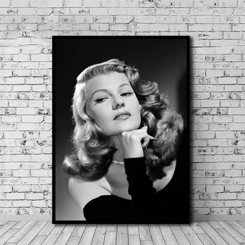 

Rita Hayworth Poster Canvas Painting Print Wall Art Home Decor No Frame Dropshipping