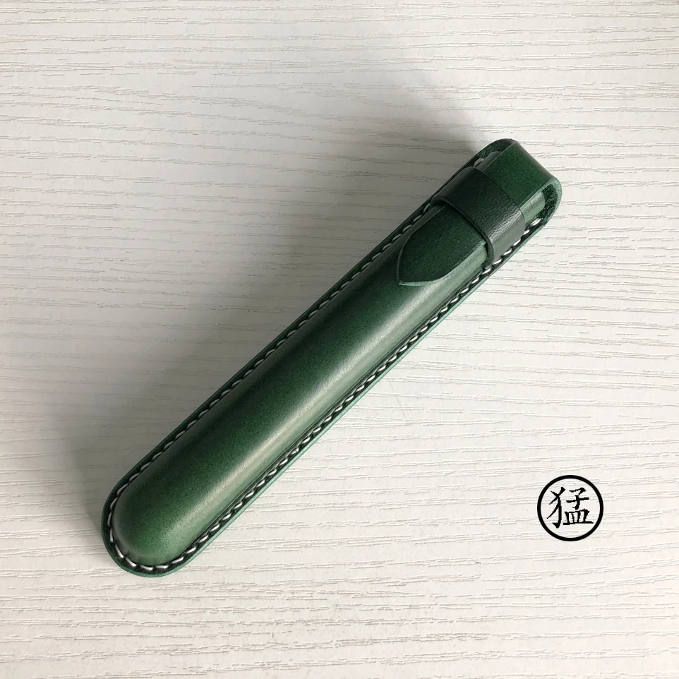 

Handmade 100% Genuine Leather Pen Pouch,pen Case