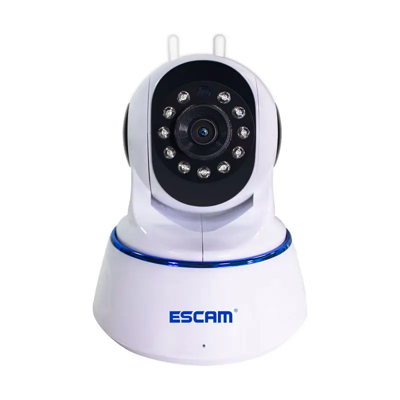

Escam Qf003 Mini Wifi Ip Camera Hd 1080P Cctv Security Camera System P2P Ir Cut Two Way Audio Micro-Sd Card Slot Us Plug