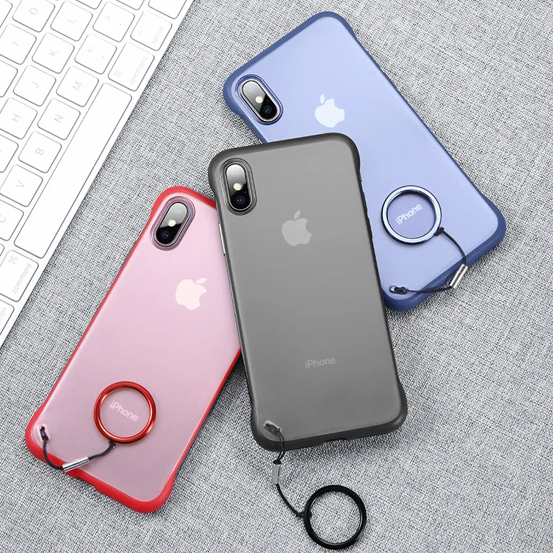 Msvii Frameless Case for iPhone X Case Transparent Coque for iPhone 7 Case Silicone for iPhone Xr/8/7/Xs Max Plus Funda Luxury