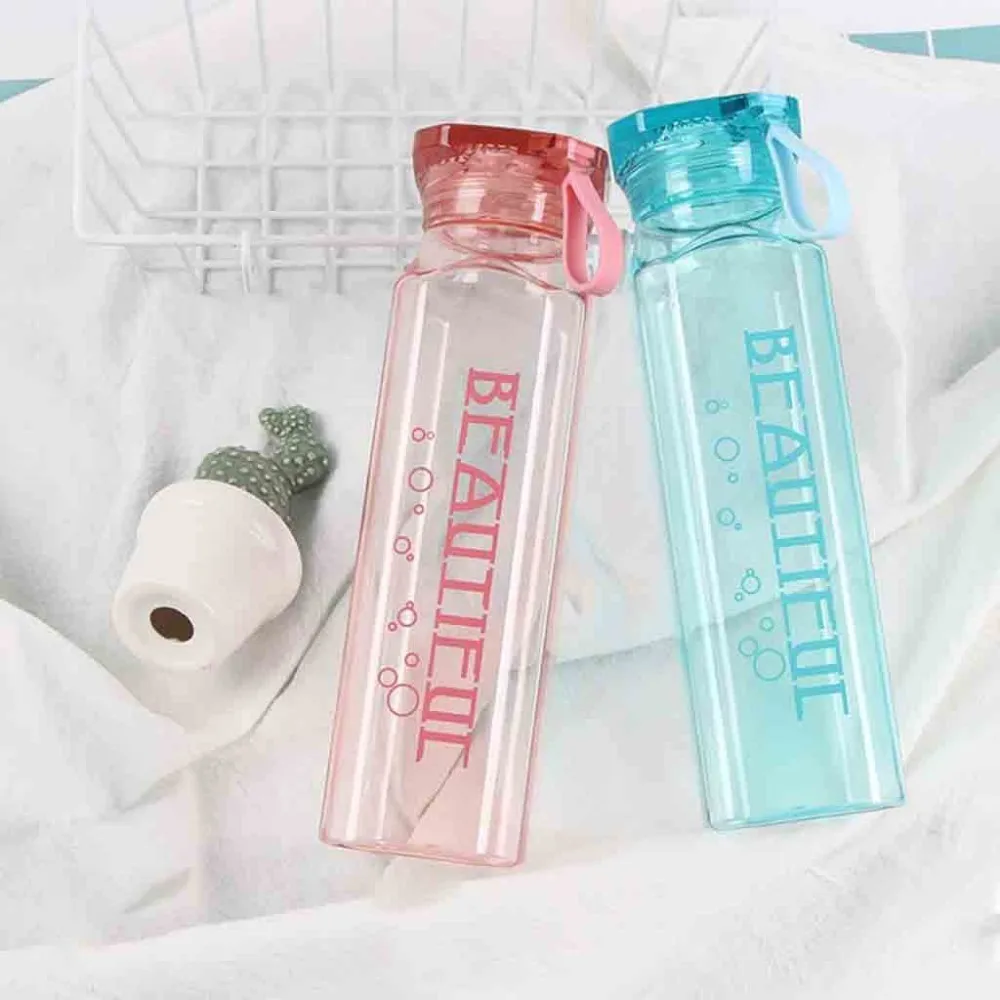 

Unbreakable Portable Purpose Leak-proof Sports Travel Water Bottle Cup Cycling Camping Lemon Juice Readily Space Water Bottles