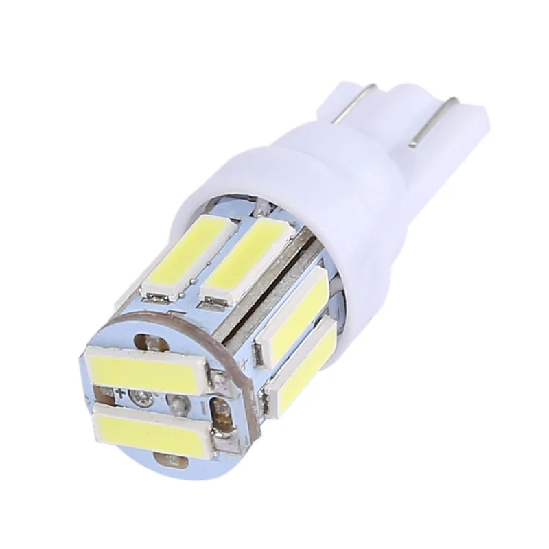 W5W 10 7020 SMD автомобильный T10 светодиодный 194 168 Клин Замена заднего прибора панель