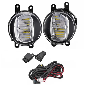 

1 Pair Halogen Front Bumper Car Fog Light for Toyota Camry XSE 2018 with Switch Cable Lamp Bulb Clear Lens Bumper Light