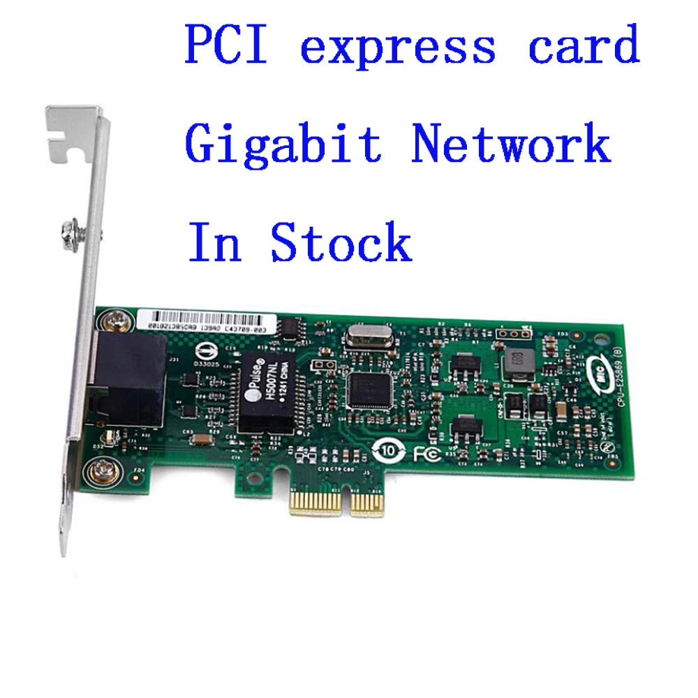

DIEWU Diskless Intel 82574L 10/100/1000Mbps PCI express card gigabit CT Network adapter interface card for Desktop PC