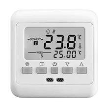 

New Digital Thermostat Weekly Programmable 16A Floor Heating Thermostat Room Temperature Controller Thermometer