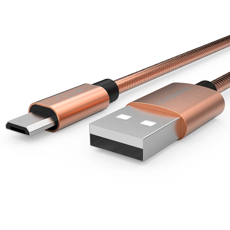 Высокоскоростной металлический кабель CHOSEAL с разъемами USB A и Micro 2 0 для