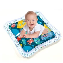 Детский водный игровой коврик, детский надувной коврик из ПВХ, детская водная подушка, детский игровой центр
