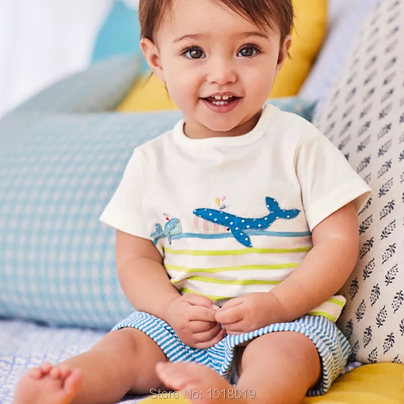 

Baby Boys Clothes Sets Summer Children Suits Bebe Brand New 2019 100% Combed Cotton Short Sleeve t-shirt Pants Kids Clothes Sets