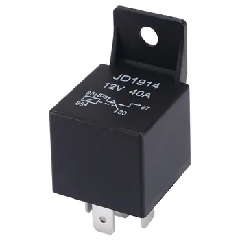 

1x DC 12V/DC 24V 40A 5 Pin Alloy Car Relay Waterproof Car Long Life Automotive Relay Normally Open for Fog Light