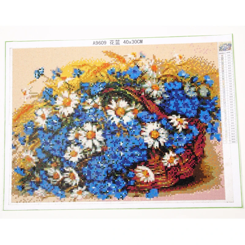 Bushido giapponese Sakura Samurai Pittura diamante Rotondo//Trapano quadrato Mosaico Puzzle Immagine di strass Kit Pittura murale,30x40cm