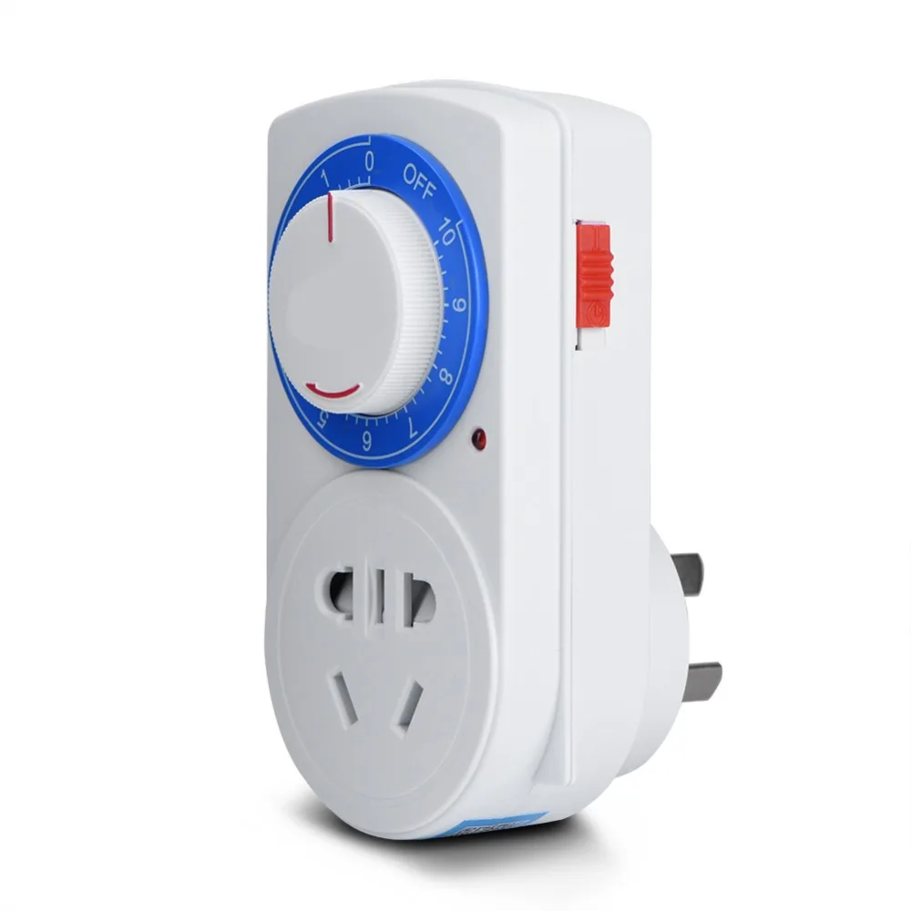 

Countdown Timer Socket Mechanical Timer Switch Socket Wall Outlet AU Plug 50Hz 2200W Tool Accessory 220V 10A High Quality