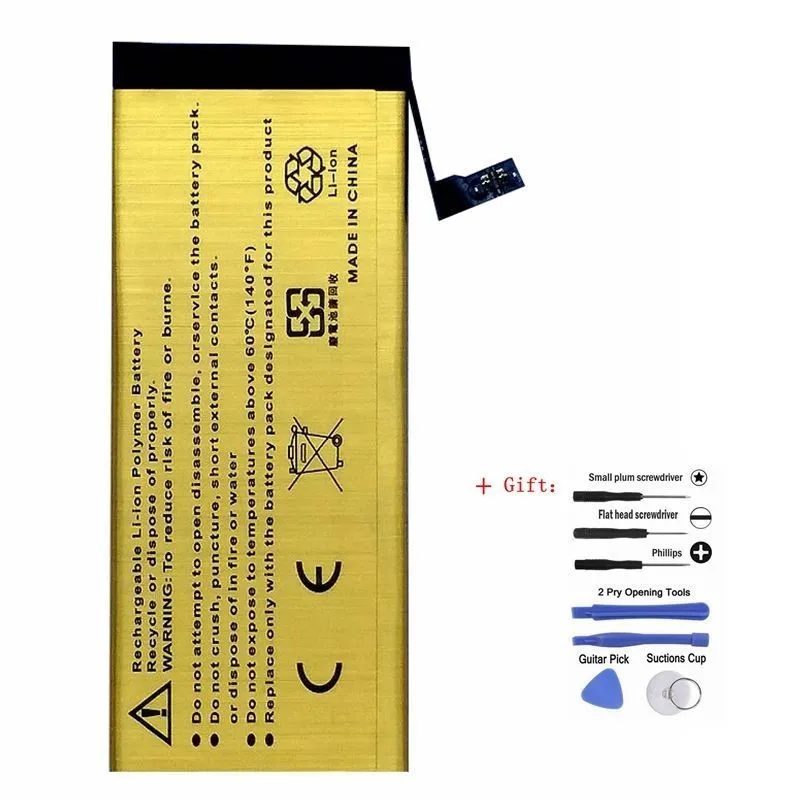  Hot Sale Mobile Phone Battery for iPhone 6s Rechargeable Bateria Accumulator With Machine Tools Kit