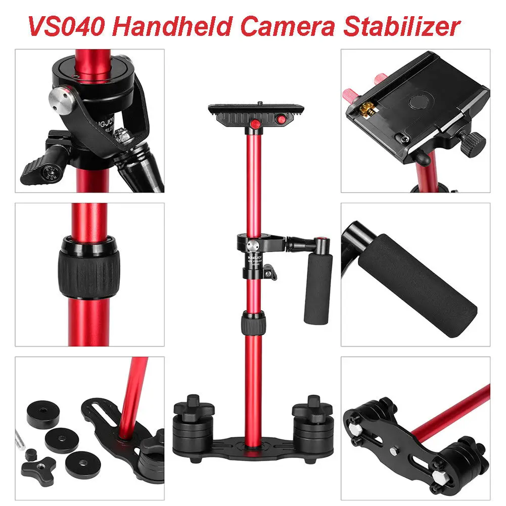  KINGJOY VS040 Aluminum Steadicam Handheld Video Camera Stabilizer For DSLR SLR Camera