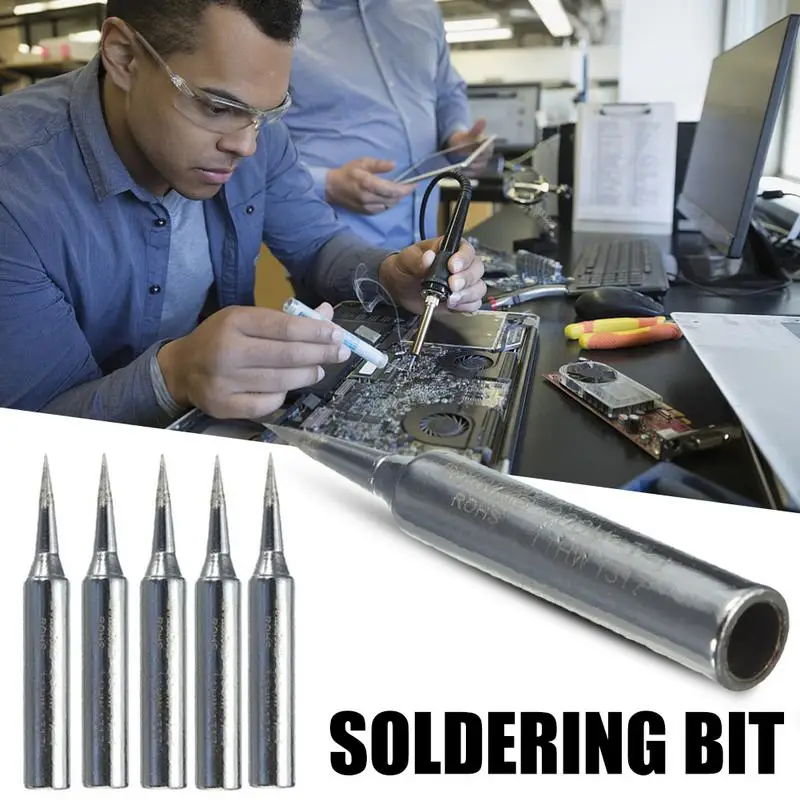 

5PCS/Set 900m-T-I Welding Tool Lead-Free Soldering Irons Head Bit Welding Equipment