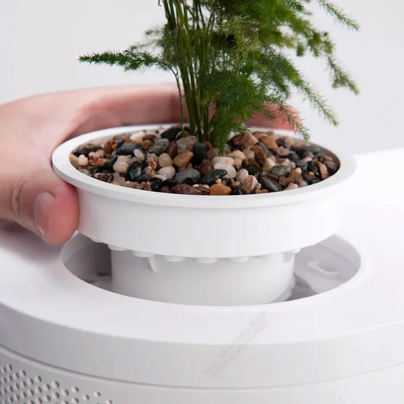 Xiaomi Mijia HFJH фильтр аквариум PMMA Пластик Настольный с фильтрации воды светодиодный и