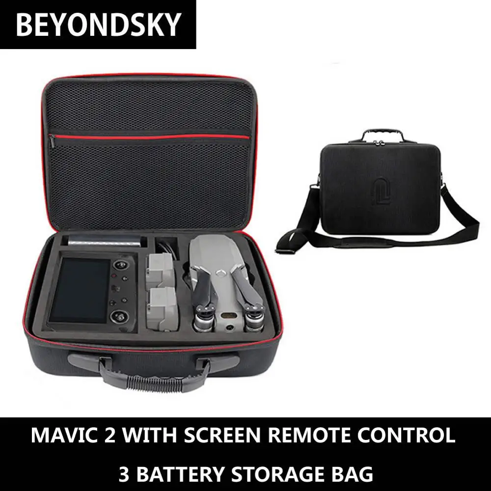 

DJI Mavic 2 Smart Controller Waterproof Safety Carrying Case DJI Drone Remote Controller With Screen Accessories Storage Handbag