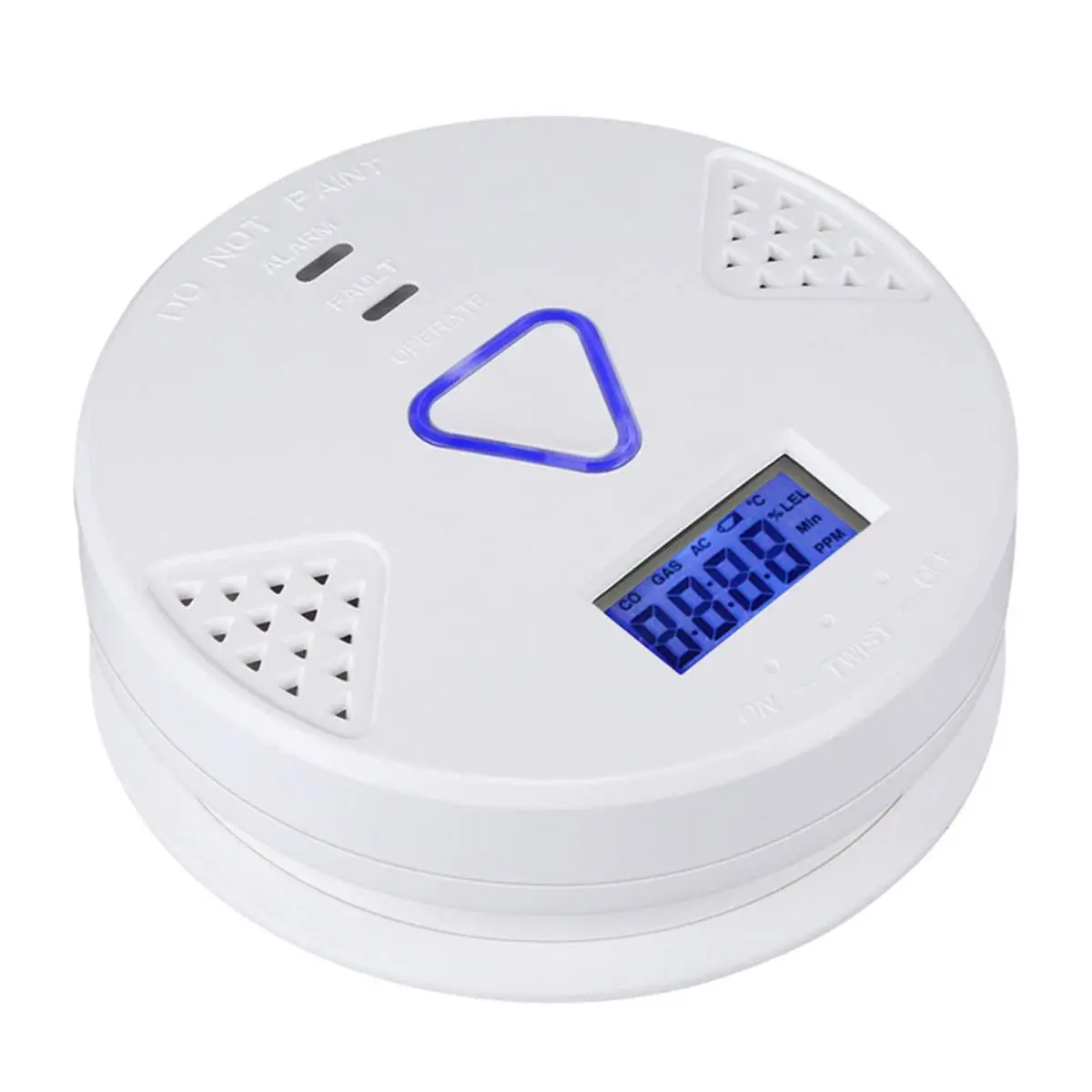 

Voice Alarm LCD CO Carbon Monoxide Detector Poisoning Warning Sensor Alarm Home Security Tester for Safety Home