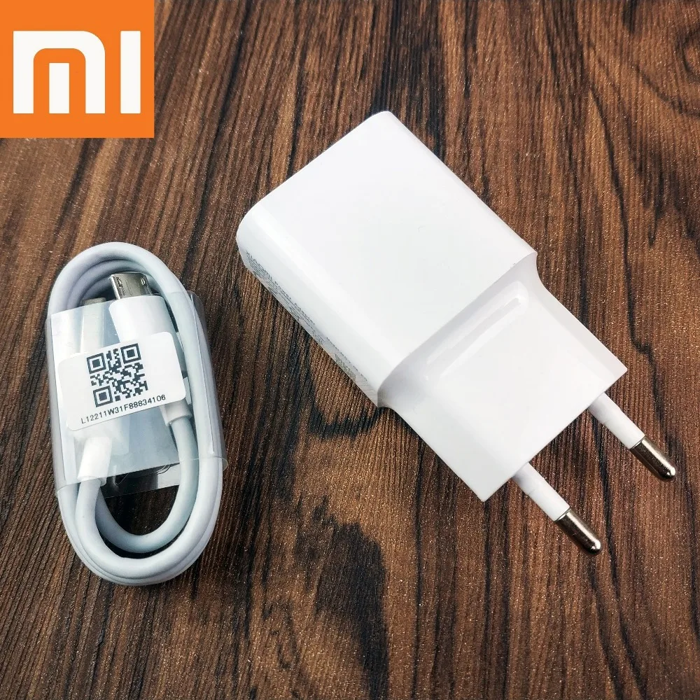 

Xiaomi Redmi note 6 Charger 5V 2A wall Travel EU plug Charge adapter Micro usb cable for MI 4 3 2 NOTE4 X MAX redmi pro 1S 2S 3