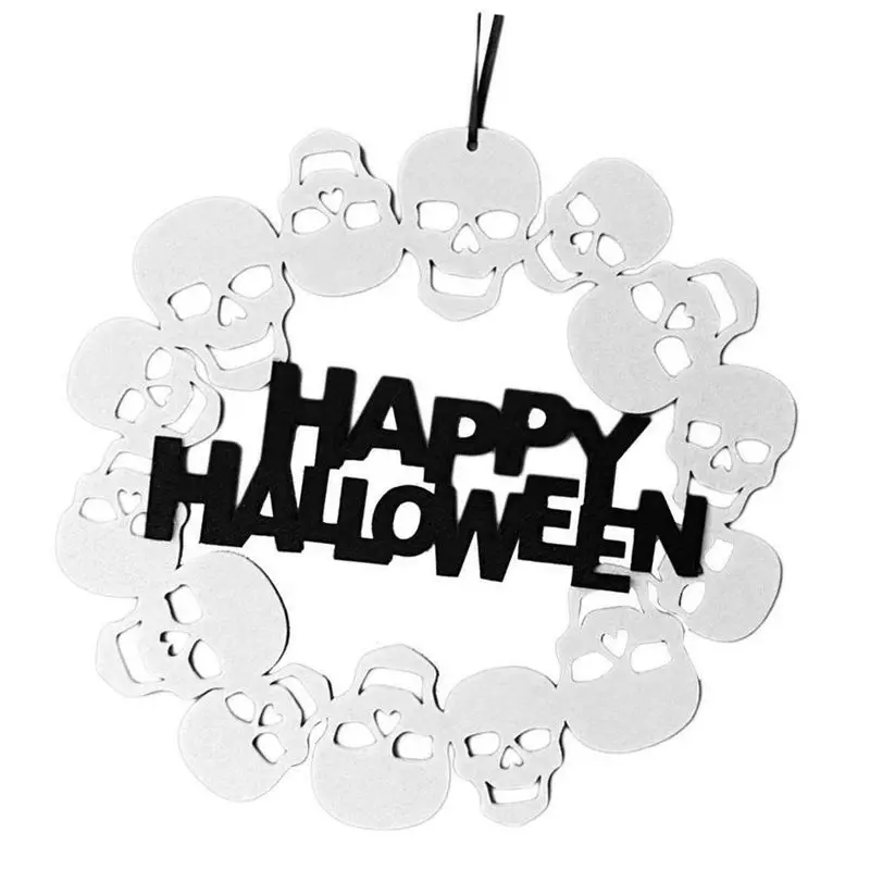 

Halloween non-woven Hanging With Skull Heads Door Wall Decoration Halloween Party Supplies