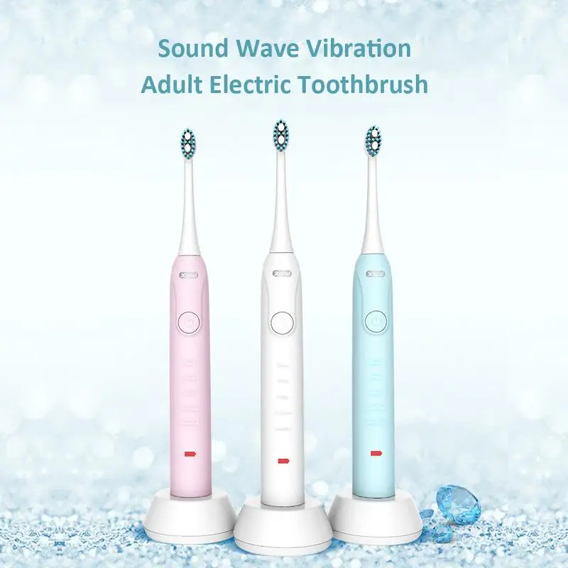 

GC-800 Sound Wave Vibration Adult Electric Toothbrush Soft Hair Comfortable Electric Toothbrush Smart Toothbrush