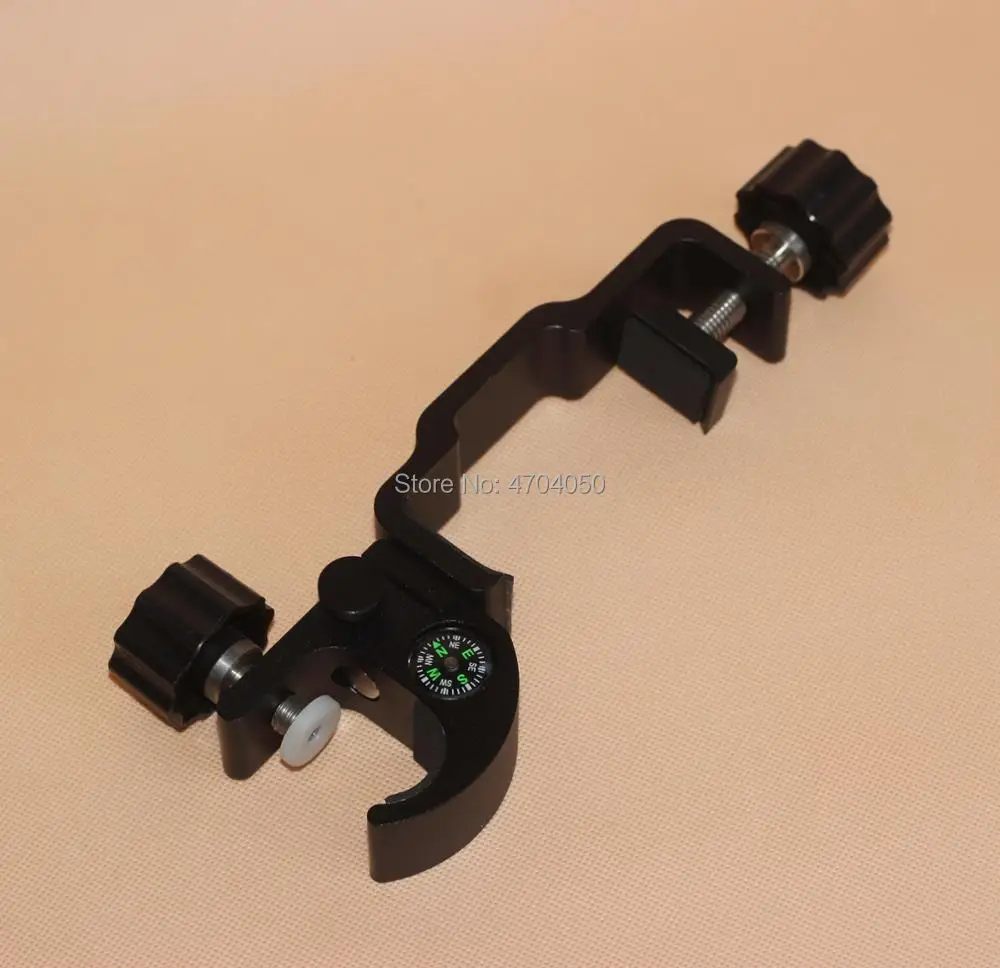 

NEW Pole Clamp with compass & Open Data Collector Pole Cradle Bracket GPS total station, For Getac PS236 PS336