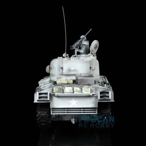 2,4 г Henglong 1/16 снег 6,0 инфракрасная боевая система пластиковая версия M4A3 Шерман РТР радиоуправляемая модель танка 3898 TH12820