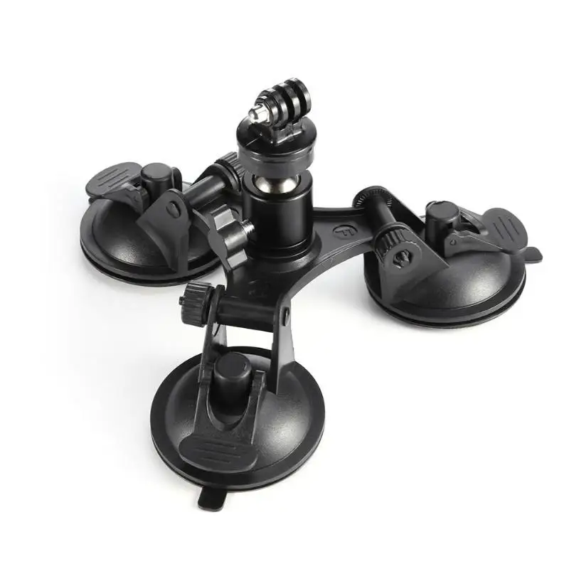ALLOET Low Angle Car Windshield Triple Suction Cup Mount Sucker Tripod