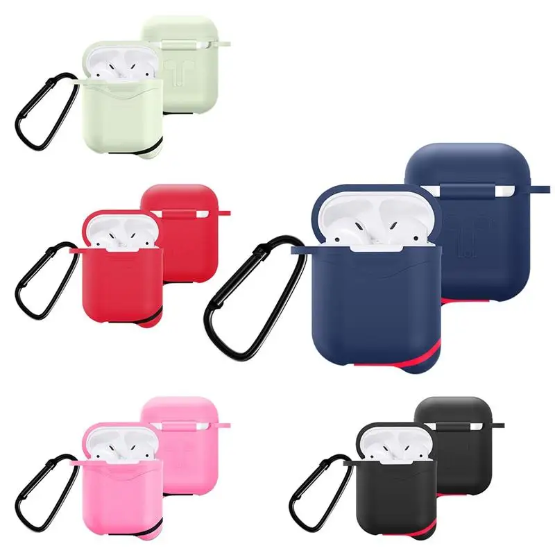 AirPods Apple Bluetooth Headset Case Silicone Protective Case