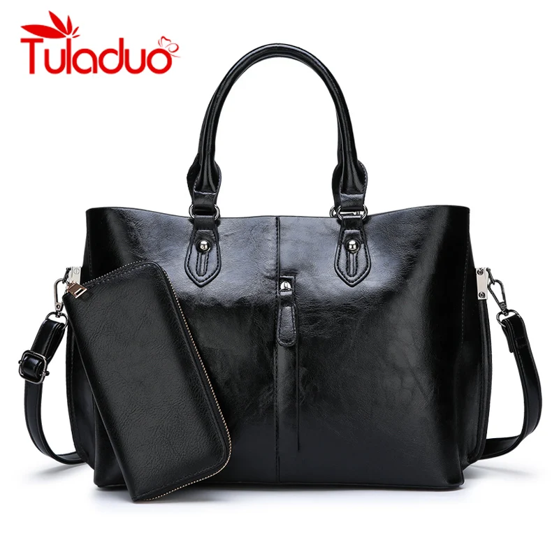 

MENGXILU Brand Fashion 2019 PU Leather Shoulder Bag Ladies Handbags Women Black Tote Bag New Casual Women Bag Bolsa Feminina