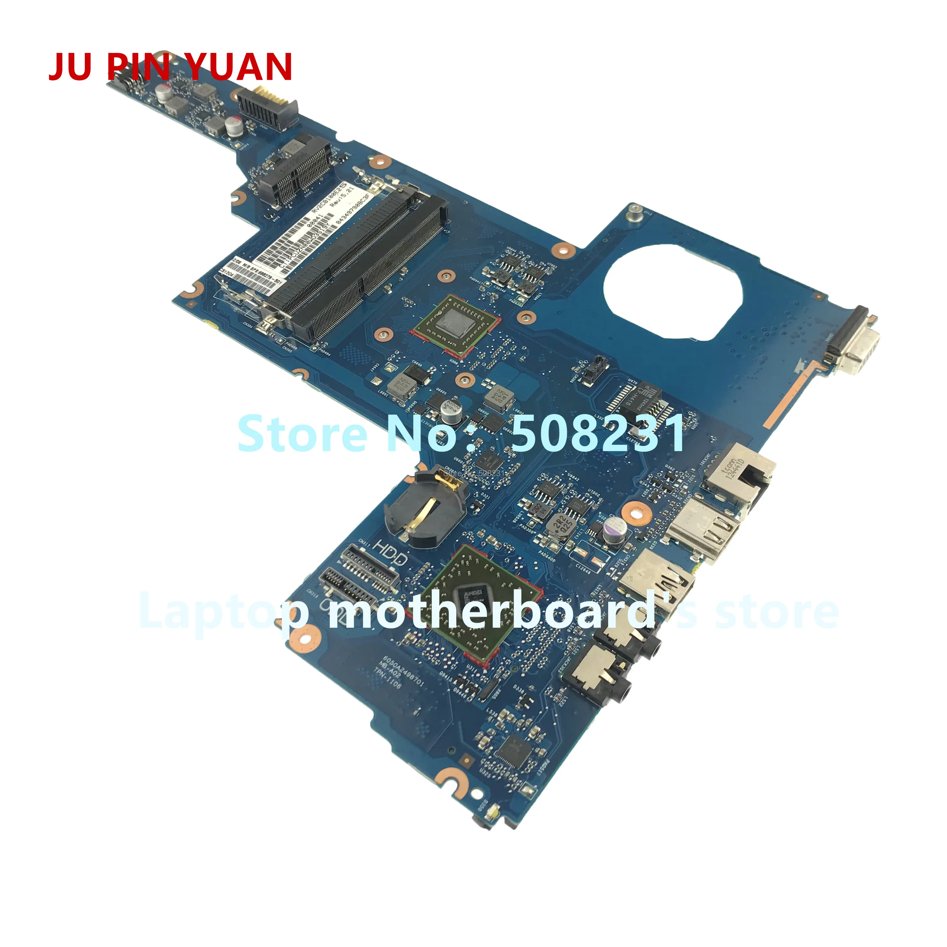 Ju pin yuan 688278 001 501 для ноутбука HP 2000 CQ45 M 1000 материнская плата 6050A2498701 MB A02 полностью
