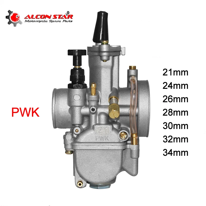 Alconstar- 21 24 26 28 30 32 34 мм PWK карбюратор для скутера Racing JOG DIO DT100 125 KR150 RTL250 CR80 CR85R CR125 NSR50